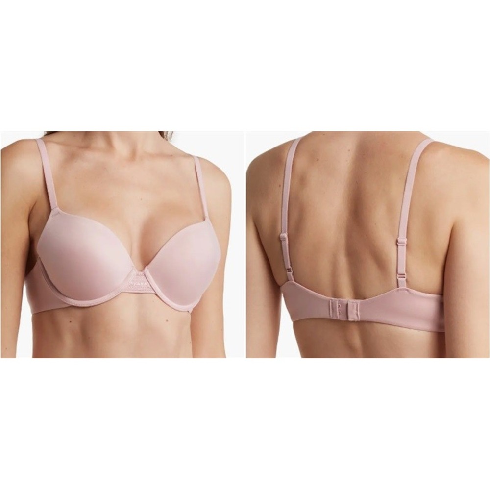 NWT Wacoal 32DDD Perfect Primer Push Up Bra 858313 Pink 114332